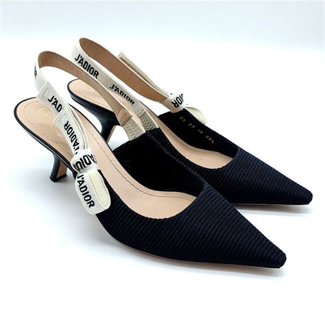 dior sling pumps|christian Dior slingback pumps.